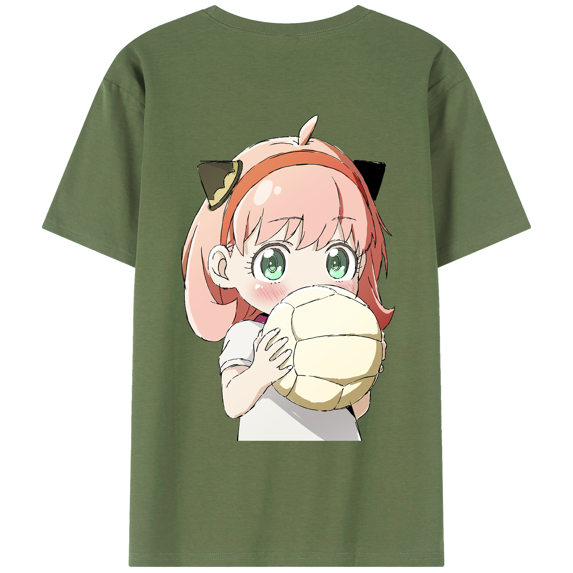 （画像用） SPY×FAMILY间谍家家酒 綿100％ メンズ半袖Tシャツ（バックプリント） 通気性